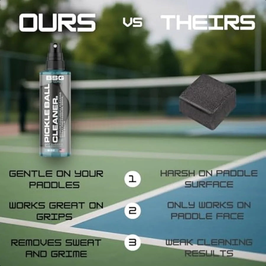 Pickleball Paddle Cleaner Grip and Paddle Reset Spray 8oz.